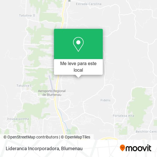 Lideranca Incorporadora mapa