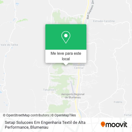 Setap Solucoes Em Engenharia Textil de Alta Performance mapa