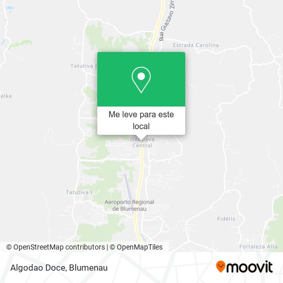 Algodao Doce mapa