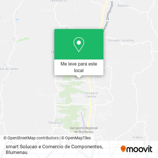 smart Solucao e Comercio de Componentes mapa