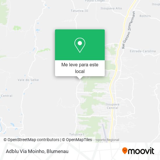 Adblu Via Moinho mapa