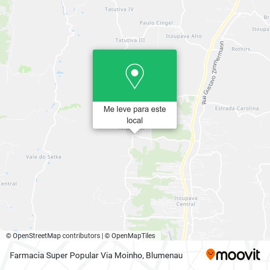 Farmacia Super Popular Via Moinho mapa