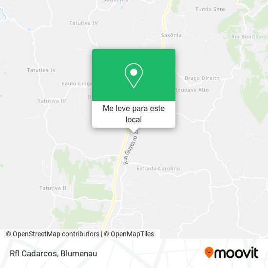 Rfl Cadarcos mapa