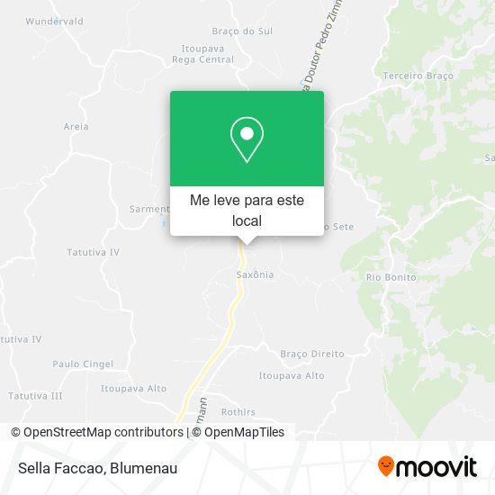 Sella Faccao mapa