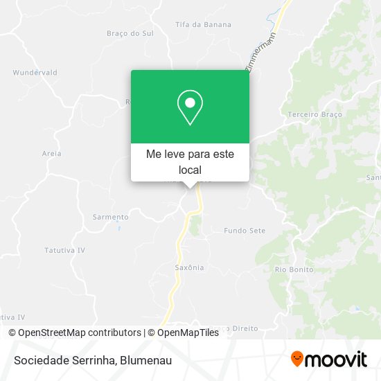 Sociedade Serrinha mapa