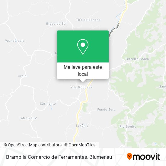 Brambila Comercio de Ferramentas mapa