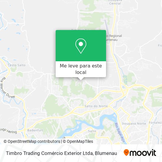 Timbro Trading Comércio Exterior Ltda mapa