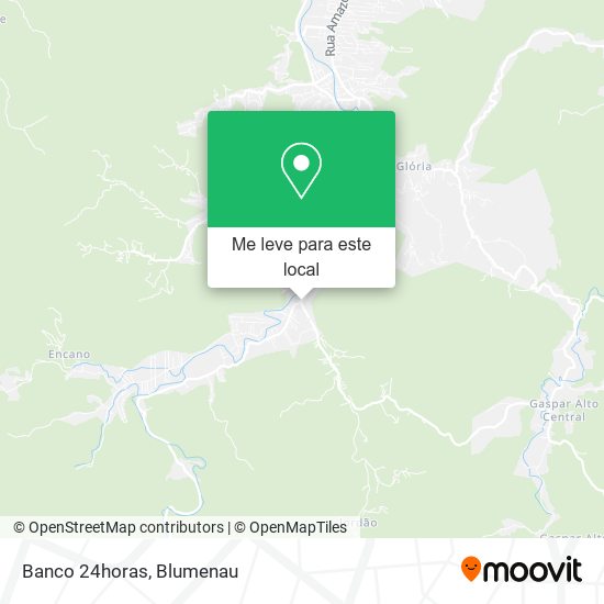 Banco 24horas mapa