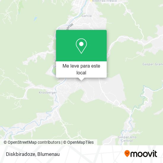 Diskbiradoze mapa