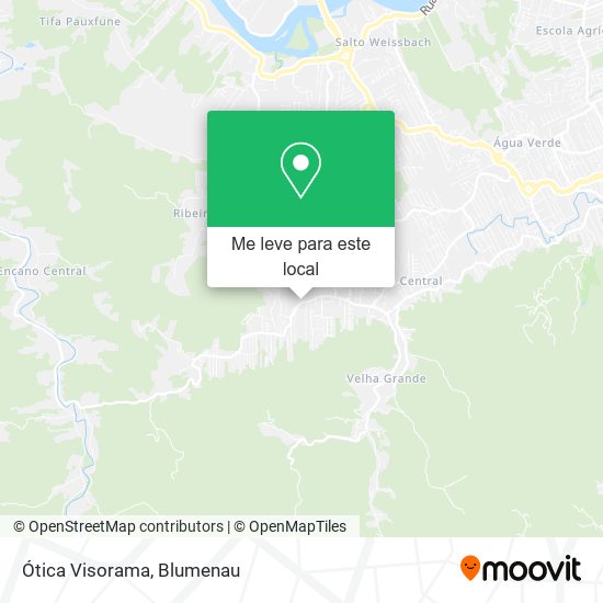 Ótica Visorama mapa