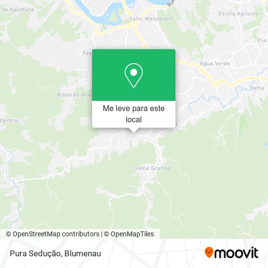 Pura Sedução mapa