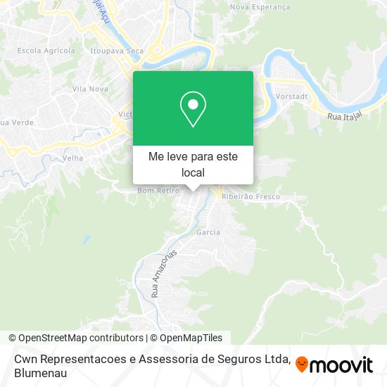 Cwn Representacoes e Assessoria de Seguros Ltda mapa