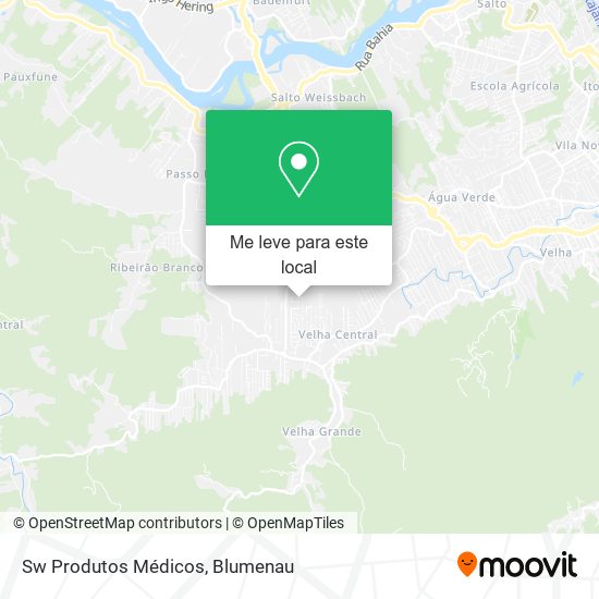 Sw Produtos Médicos mapa