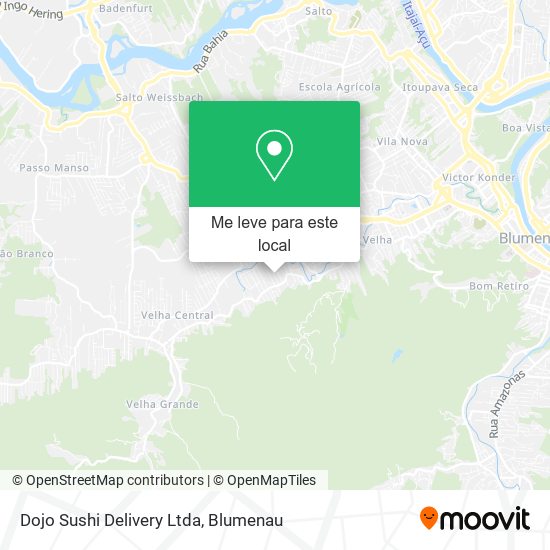 Dojo Sushi Delivery Ltda mapa