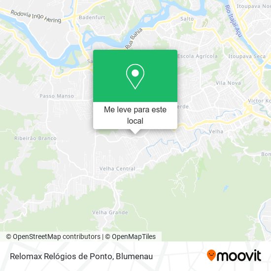 Relomax Relógios de Ponto mapa