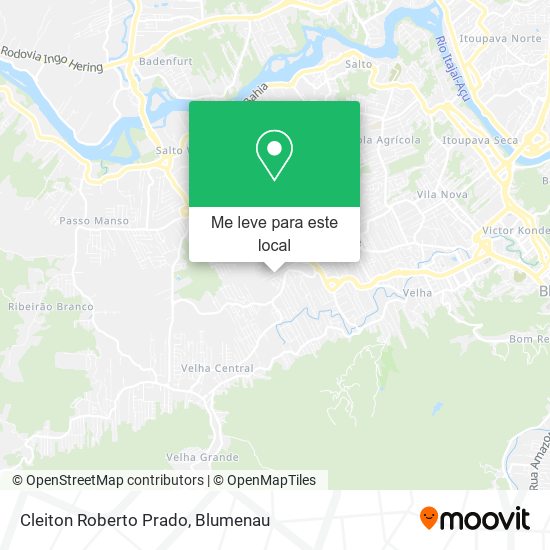 Cleiton Roberto Prado mapa