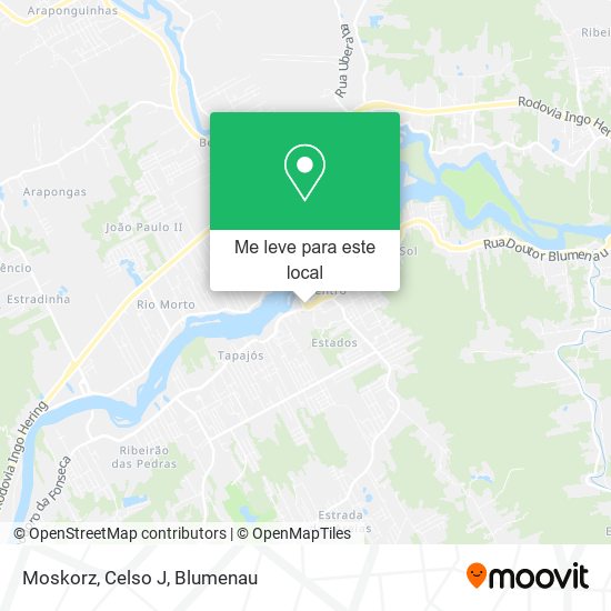 Moskorz, Celso J mapa