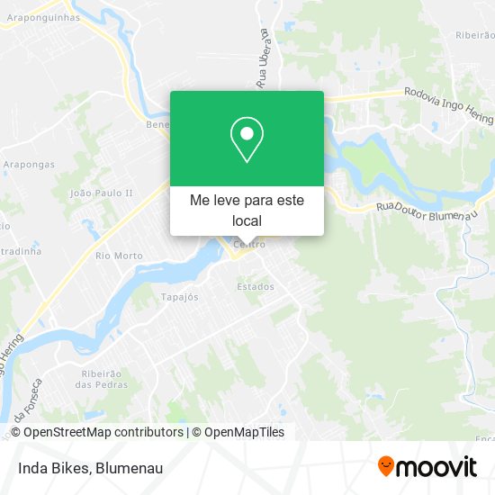 Inda Bikes mapa