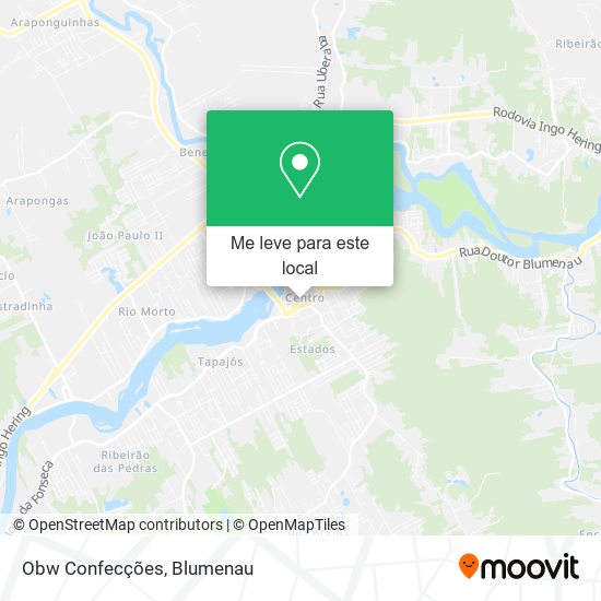 Obw Confecções mapa