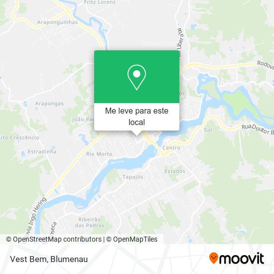 Vest Bem mapa