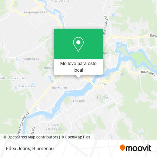 Edex Jeans mapa