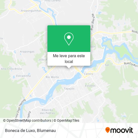 Boneca de Luxo mapa