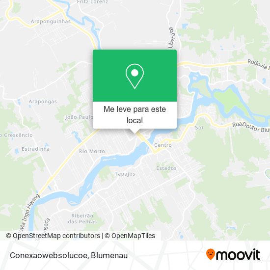 Conexaowebsolucoe mapa