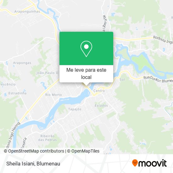 Sheila Isiani mapa
