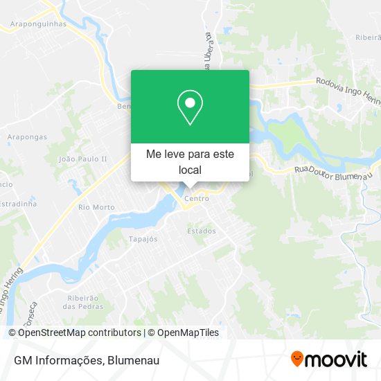 GM Informações mapa