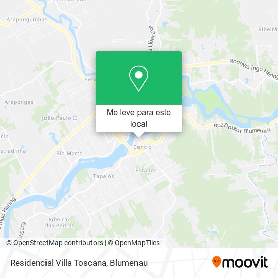 Residencial Villa Toscana mapa