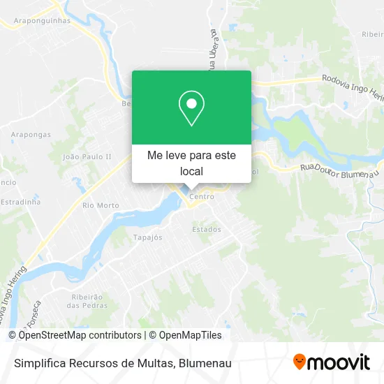 Simplifica Recursos de Multas mapa