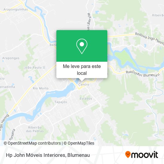 Hp John Móveis Interiores mapa