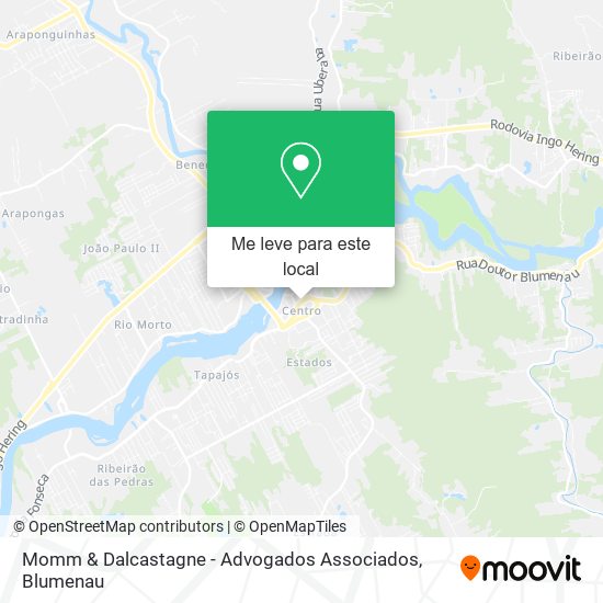 Momm & Dalcastagne - Advogados Associados mapa