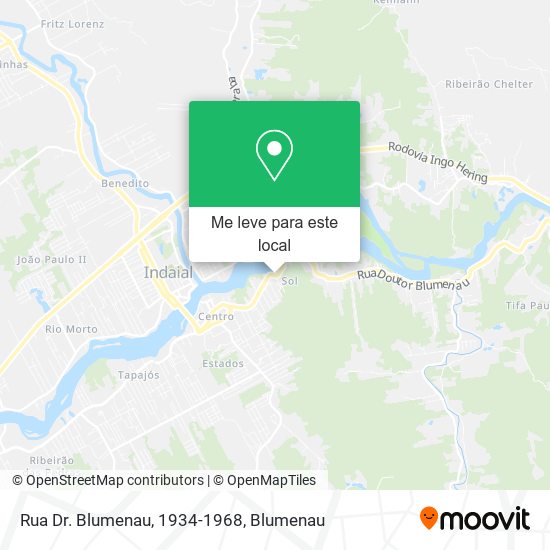 Rua Dr. Blumenau, 1934-1968 mapa