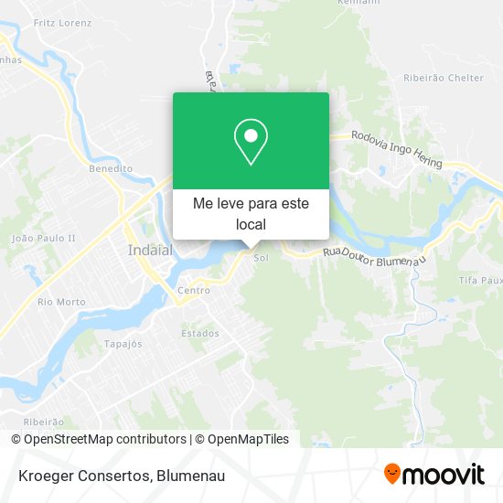 Kroeger Consertos mapa