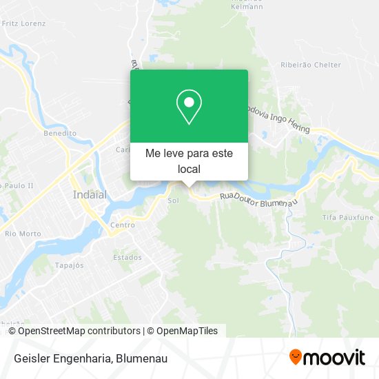 Geisler Engenharia mapa