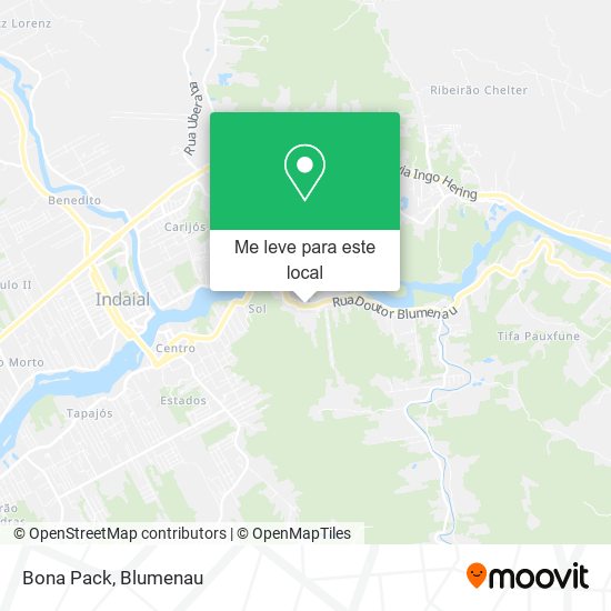 Bona Pack mapa