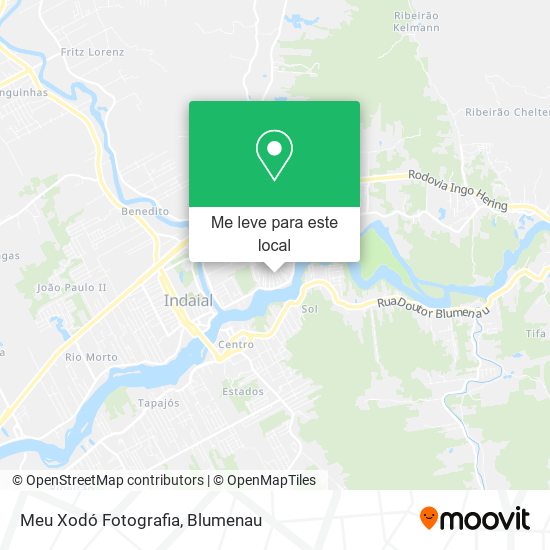 Meu Xodó Fotografia mapa