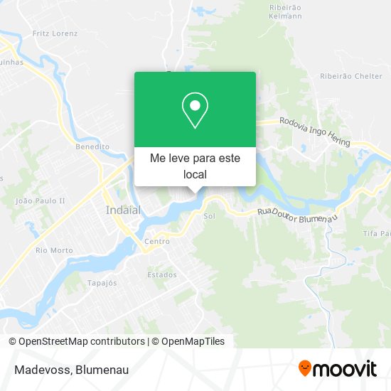 Madevoss mapa