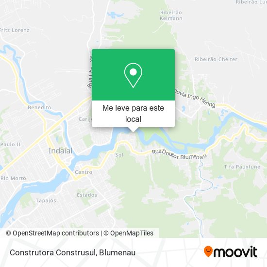 Construtora Construsul mapa