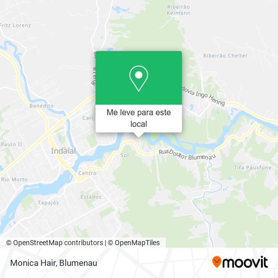 Monica Hair mapa
