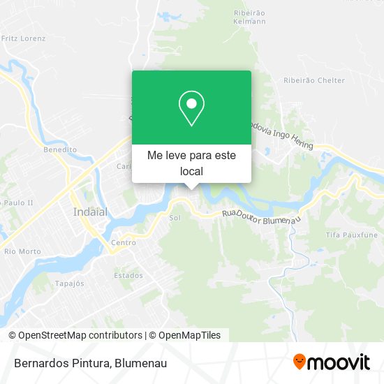 Bernardos Pintura mapa