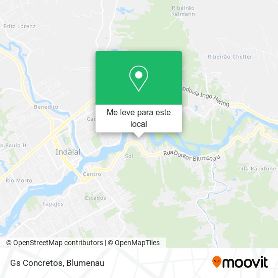 Gs Concretos mapa