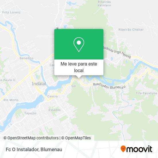 Fc O Instalador mapa