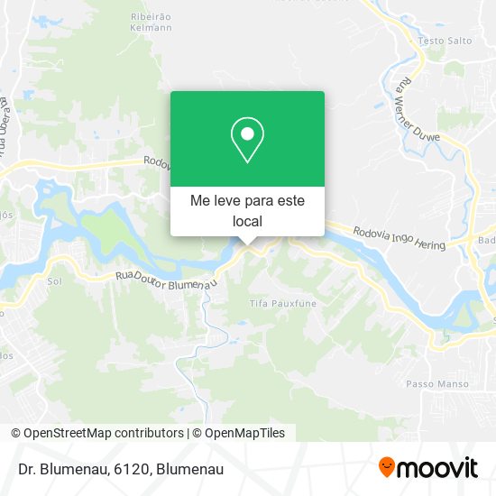 Dr. Blumenau, 6120 mapa