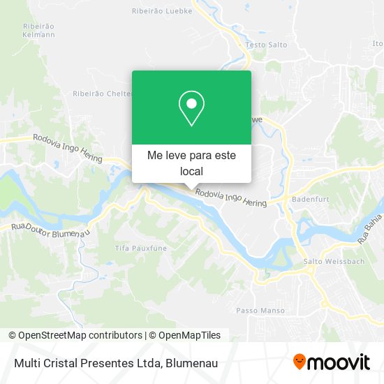 Multi Cristal Presentes Ltda mapa