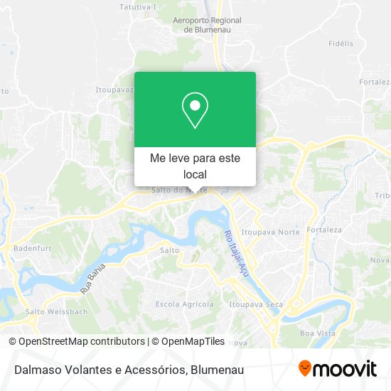 Dalmaso Volantes e Acessórios mapa