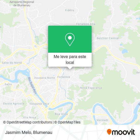 Jasmim Melo mapa