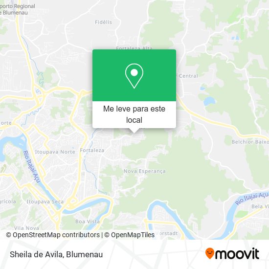 Sheila de Avila mapa