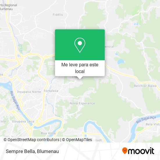 Sempre Bella mapa